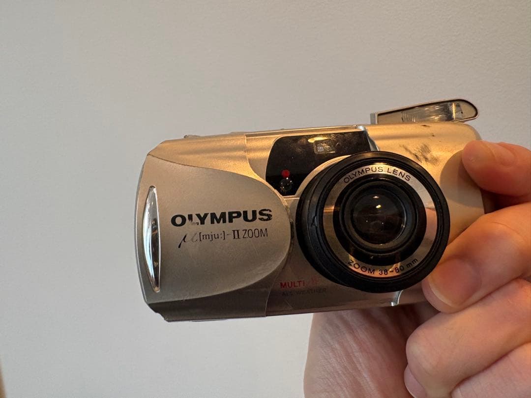 OLYMPUS μ[mju:]-II ZOOM コンパクトフィルムカメラ
