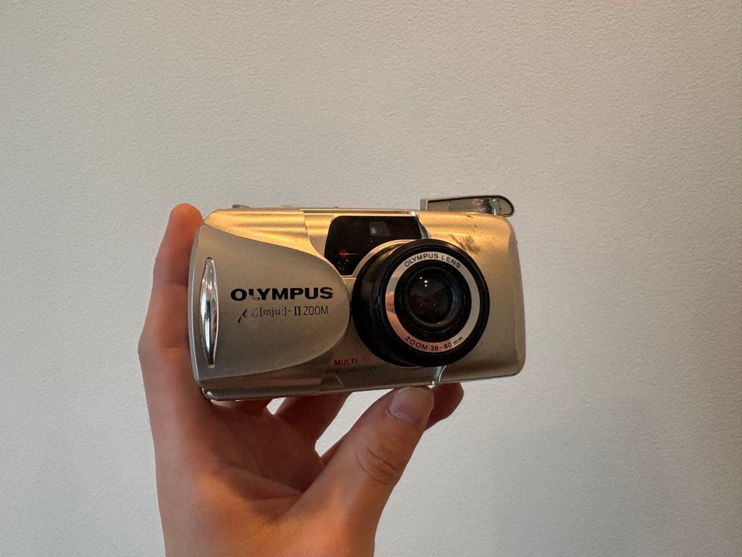 OLYMPUS μ[mju:]-II ZOOM コンパクトフィルムカメラ