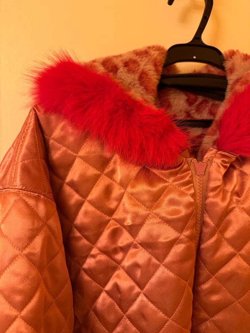 ピンクハウスレオパードファージャケット