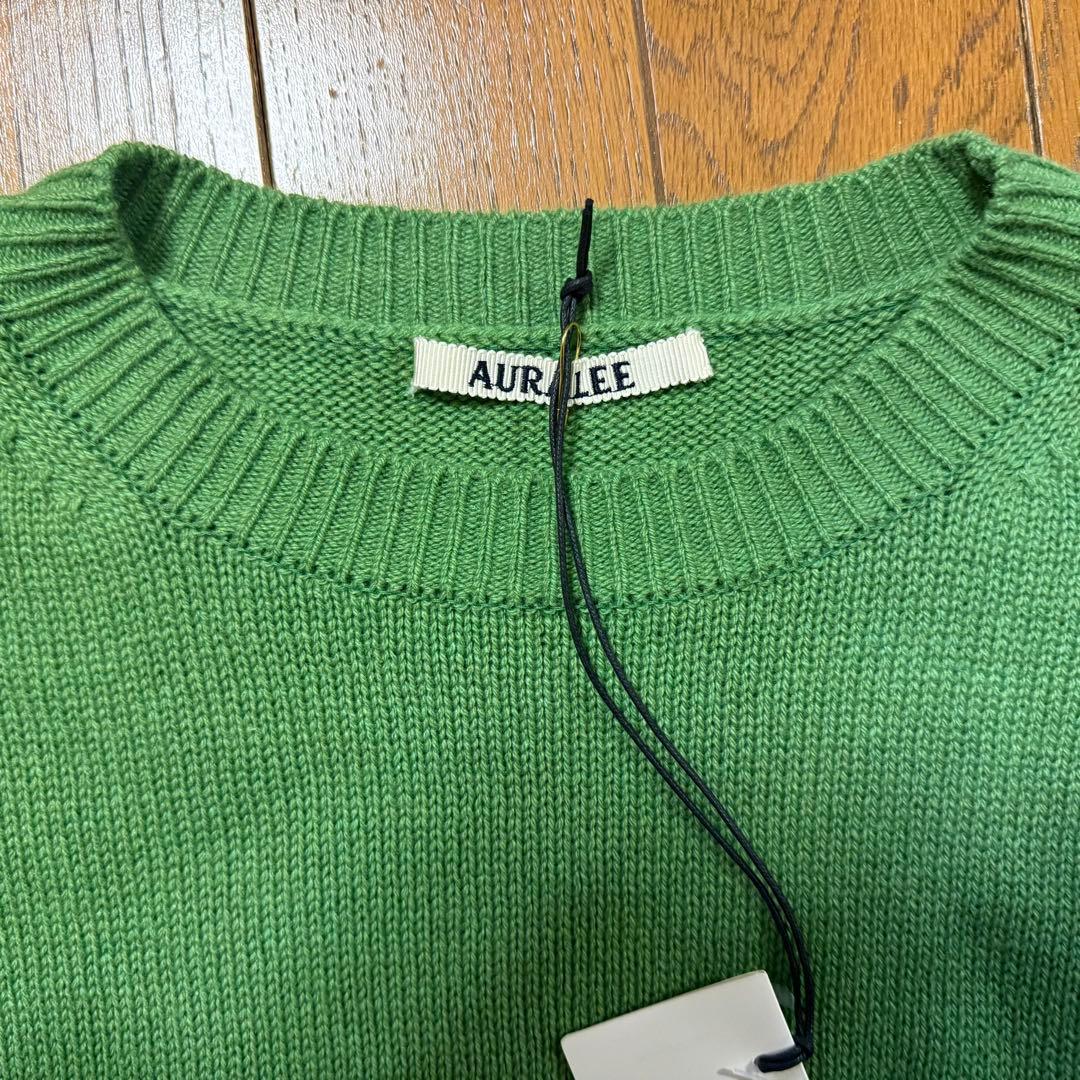 トップス AURALEE LIGHT CASHMERE KNIT P/O 3