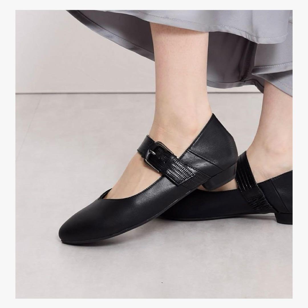 卑弥呼(ヒミコ) 2WAYベルトデザインバブーシュ/パンプス23.5 EE