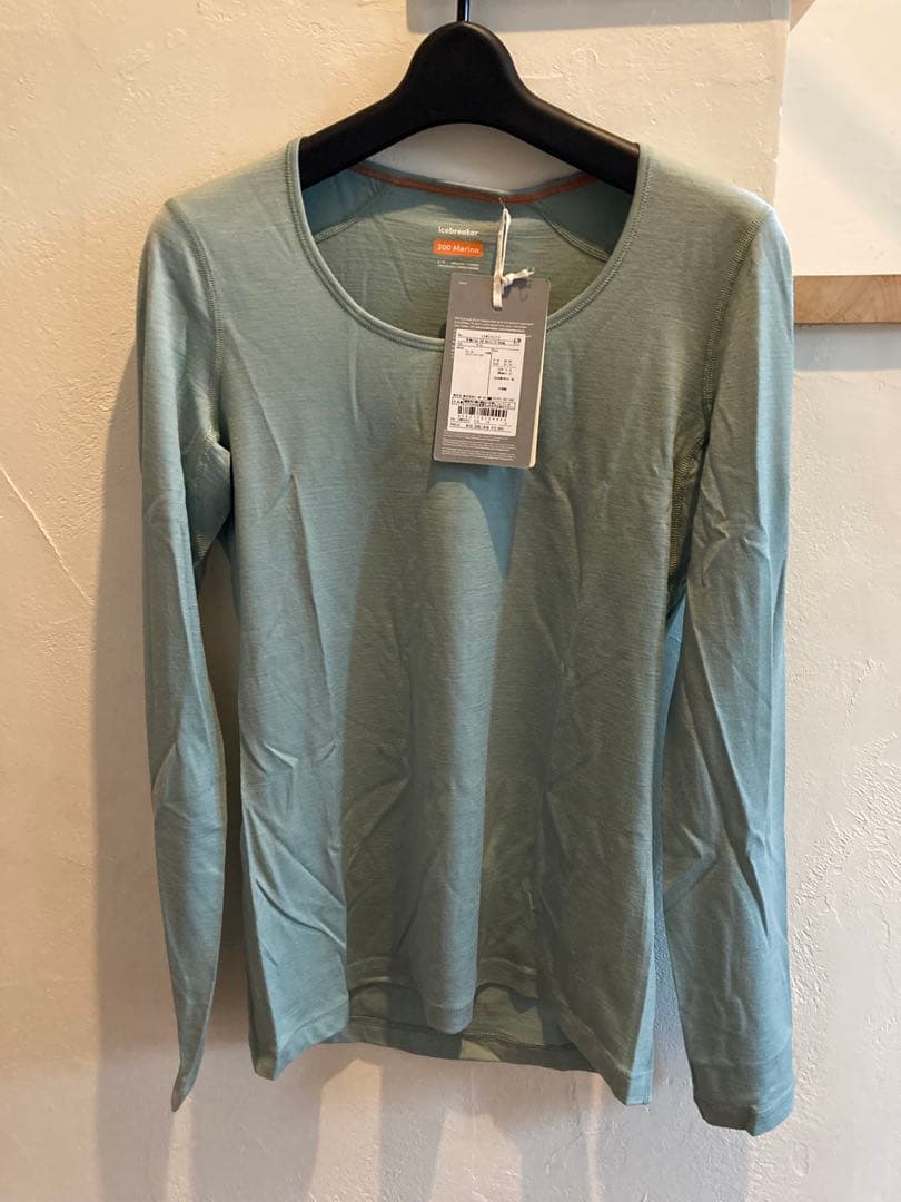 icebreaker 200 オアシス ロングスリーブ スクープ(レディース)