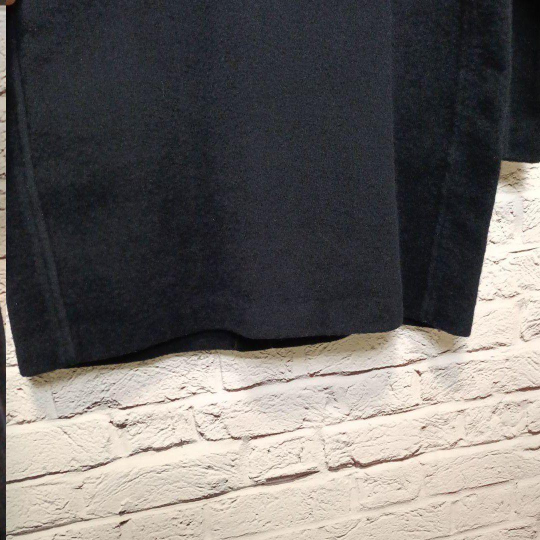 希少■Burberrys ウール ダッフルコート ネイビー ノバチェック 英国製