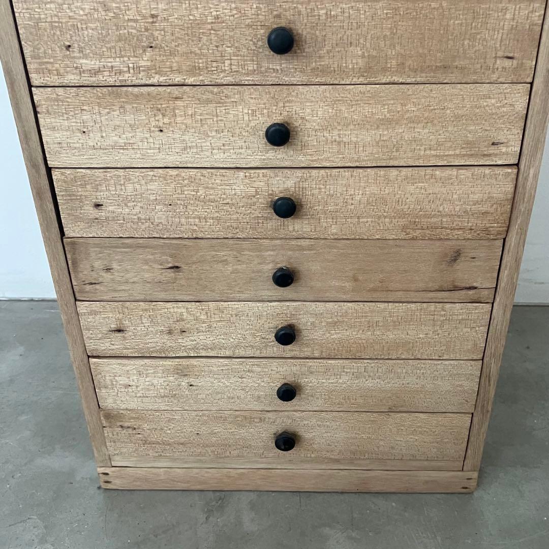 レトロ　アンティーク　古道具　古家具　剥離家具　ストリップド　抽斗　引き出し