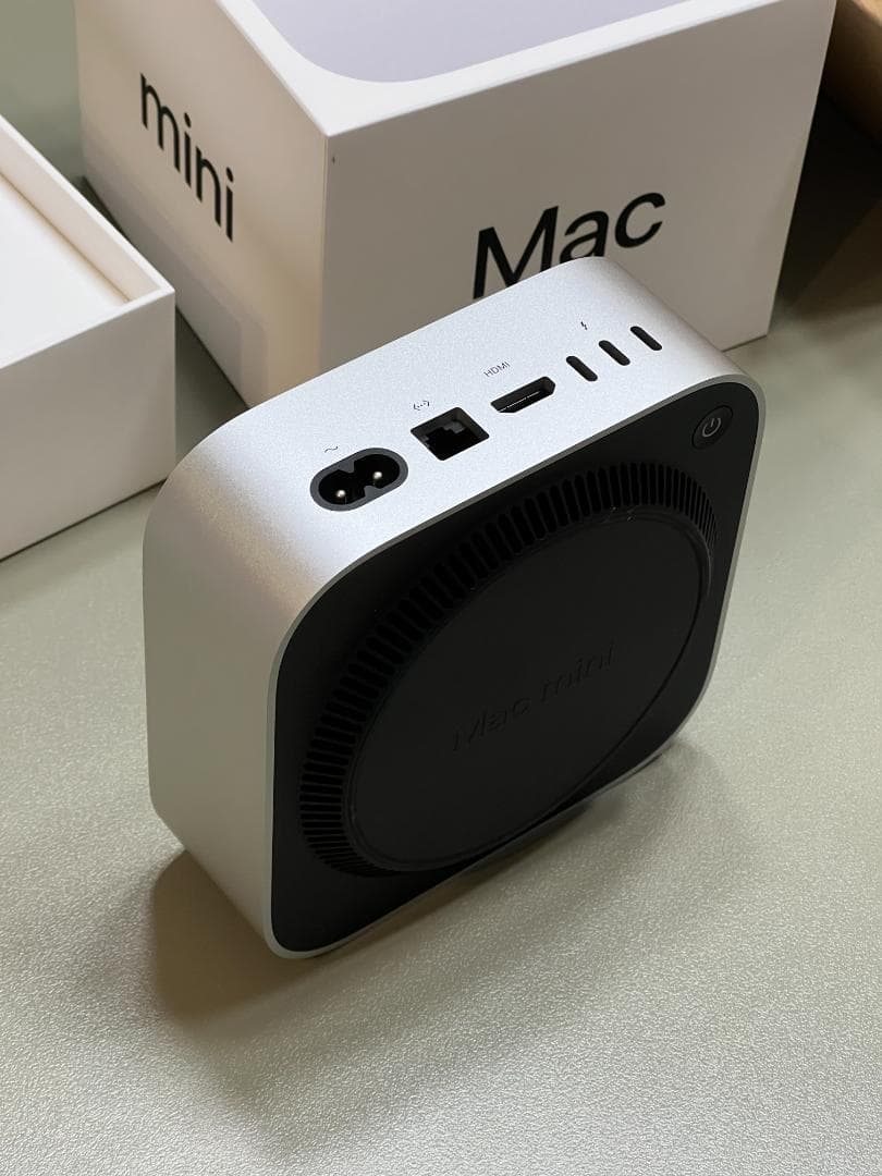 【美品】Mac mini M4　256GB SSD 16GBメモリ【完品】