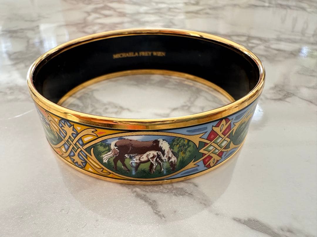 MICHAELA FREY WIEN バングル　ミカエラフレイ　馬柄　ブレス