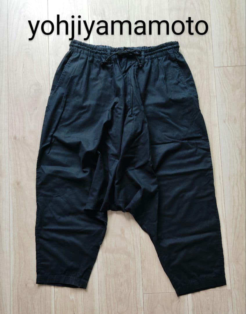 ★人気型 18aw コットンサルエルパンツ yohjiyamamoto
