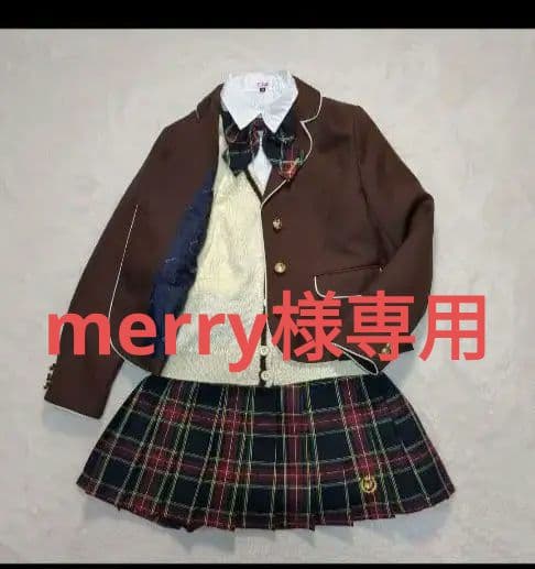 PinkLatte 150 キッズフォーマル ブラウン 女の子 卒入学式