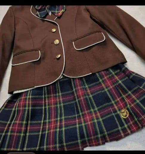 PinkLatte 150 キッズフォーマル ブラウン 女の子 卒入学式