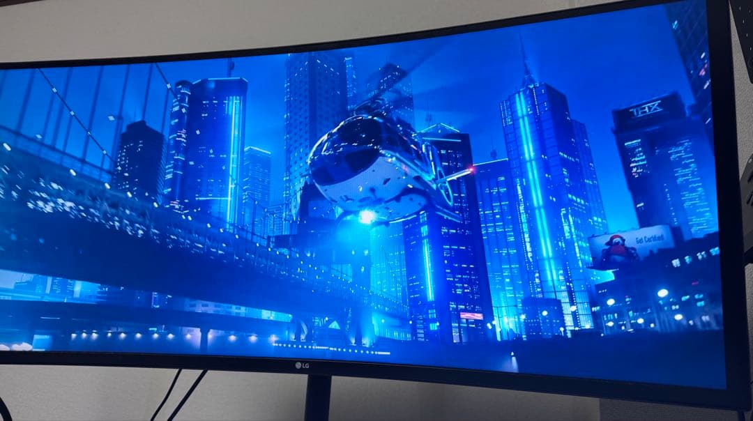 LG ゲーミング ウルトラワイドモニター 34インチ 21:9 曲面