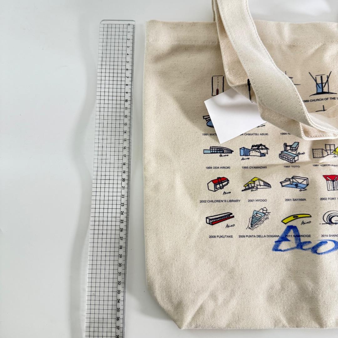 安藤忠雄直筆サイン入り TADAO ANDO YOUTH トートバッグ 新品