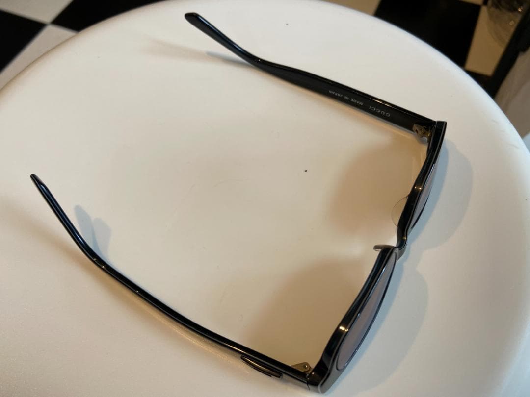 ◇GUCCI グッチ サングラス 度入りレンズ 度無し純正レンズ付き◇