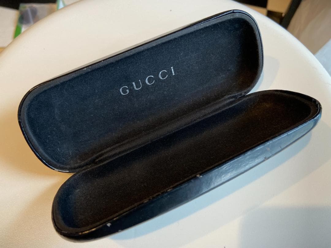 ◇GUCCI グッチ サングラス 度入りレンズ 度無し純正レンズ付き◇