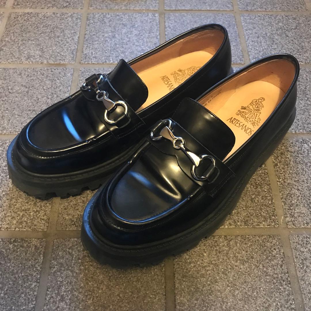 最終値下げ アルテサノス ブラック ローファー 38