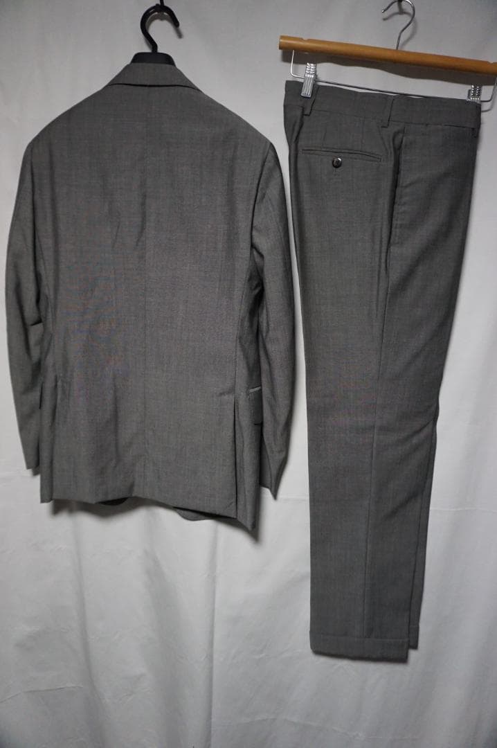 【美品】BOGLIOLI ボリオリ スーツ 【サイズ44】 ウール グレー