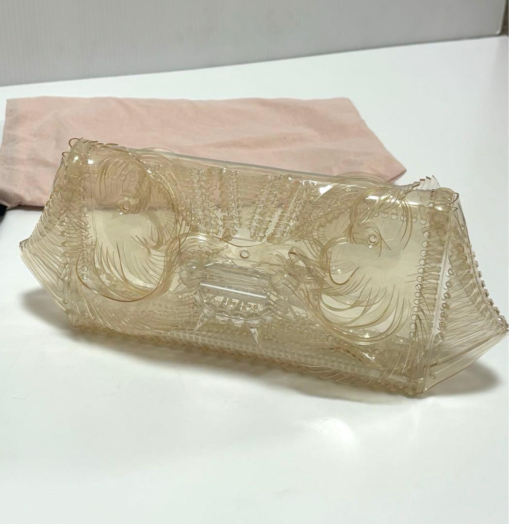 マメクロゴウチ　mamekurogouchi PVCバッグ　クラッチバッグ