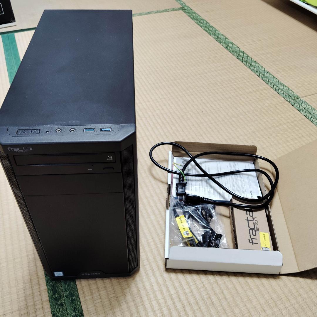 極美品　サイコムPC　Core i5-9400　メモリ16GB　SSD512GB