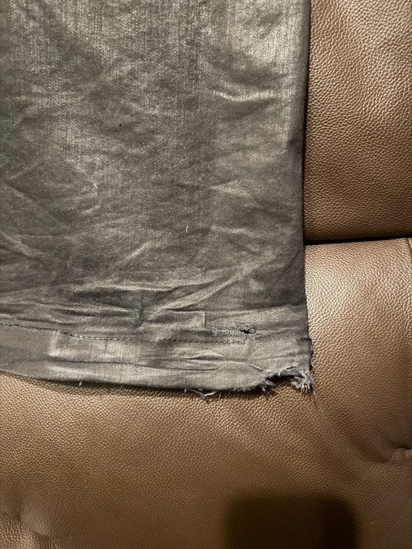 RICK OWENS DRKSHDWジャンボベラカーゴパンツ コーティングWAX