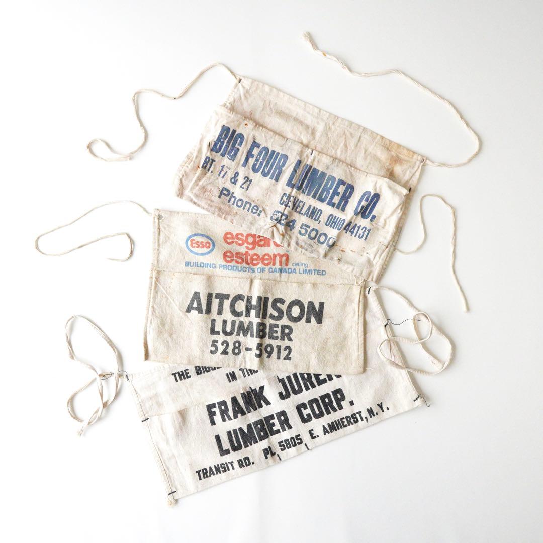Vintage Work Apron ワーク エプロン　古着 ビンテージ