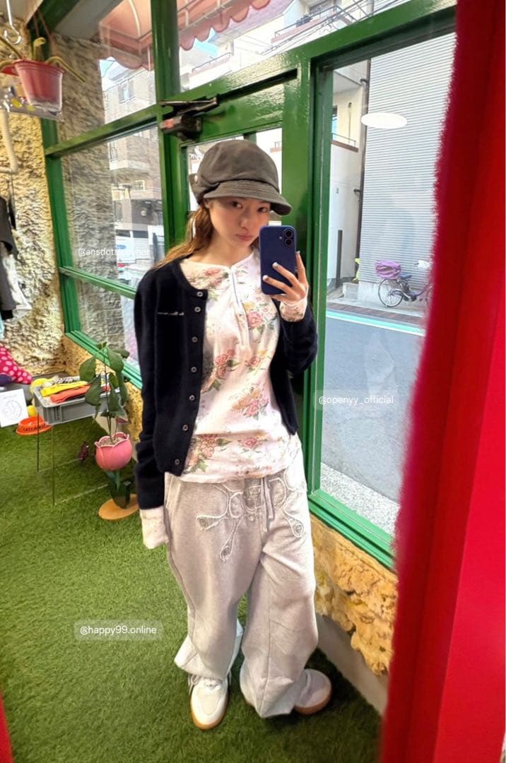 OPENYY 花柄　トップス