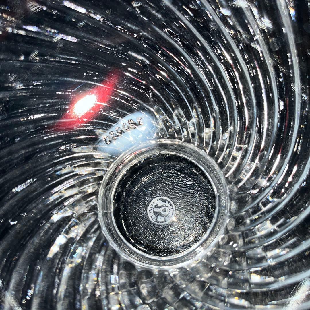 【バカラ/BACCARAT】バンブー　ボンボニエール　ガラスアンティーク　未使用