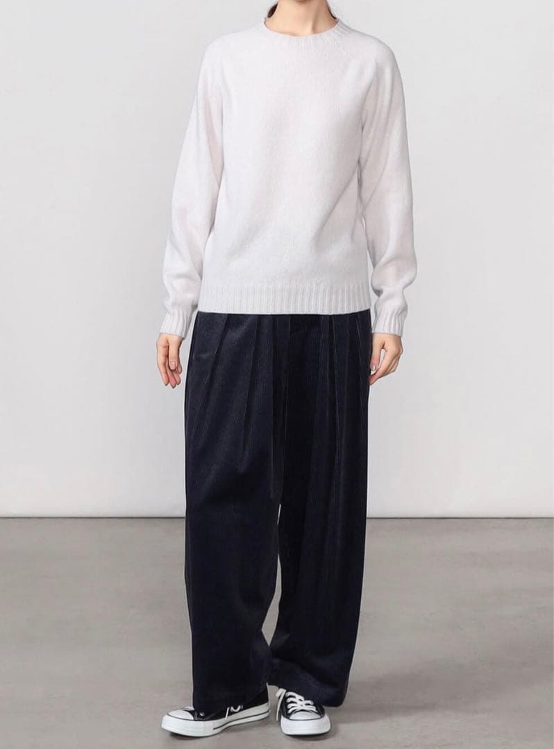 nicholson & nicholson 〈別注〉ワイドドローコードパンツ