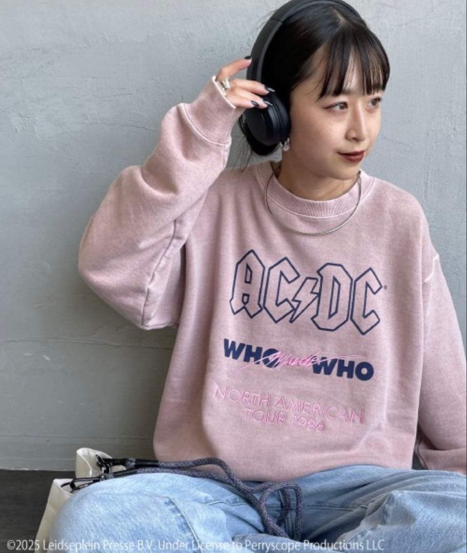 GOOD ROCK SPEED 別注 AC/DC ロックプリントスウェット
