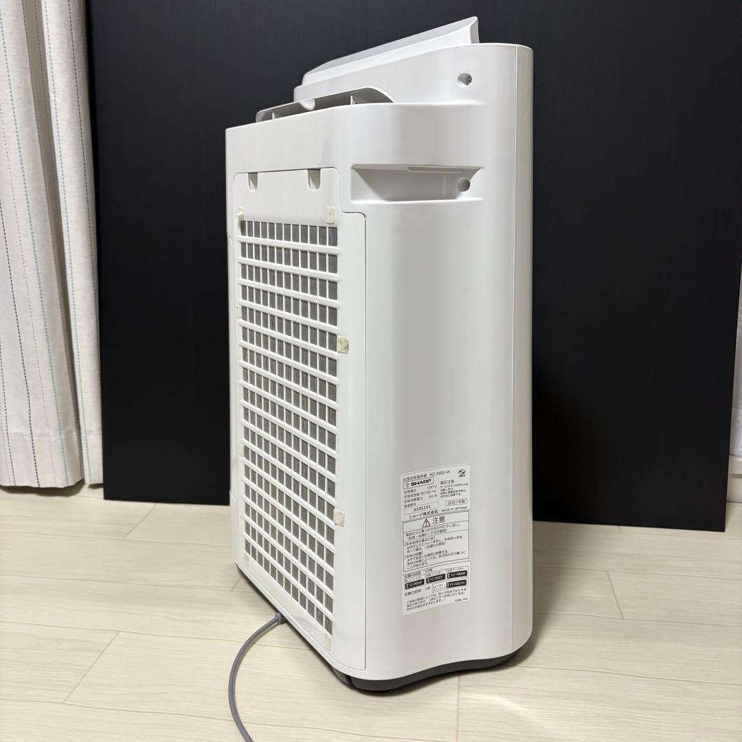 SHARP加湿空気清浄機 KC-N50-W 2021年製