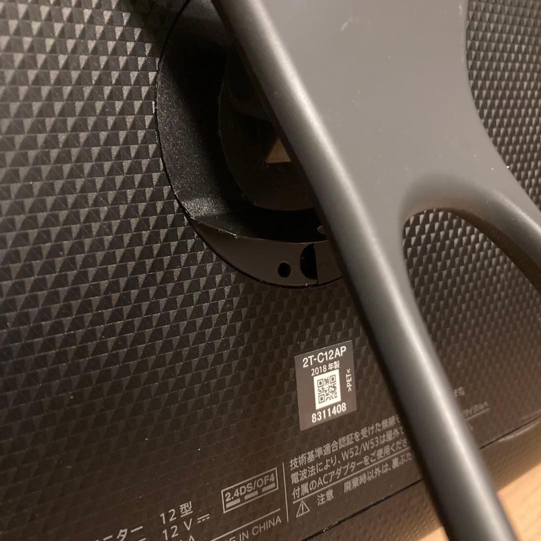 SHARP AQUOS 2T-C12AP シャープ ポータブル液晶テレビ