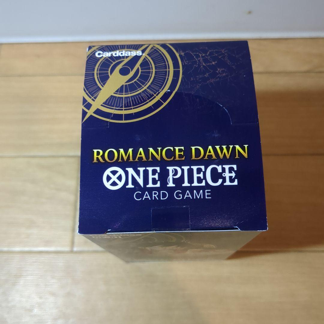 【新品】ワンピースカードゲーム ロマンスドーン BOX OP-01 テープ付
