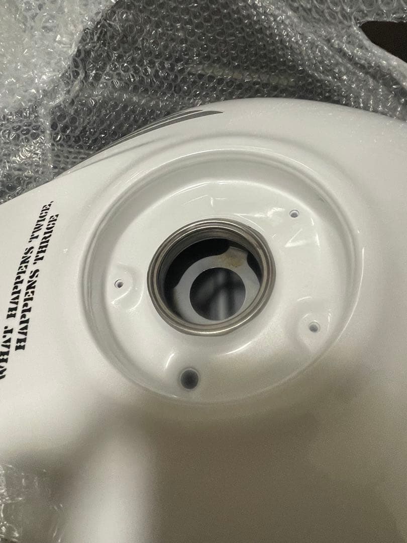 VTR250 FI パールホワイト　ガソリンタンク