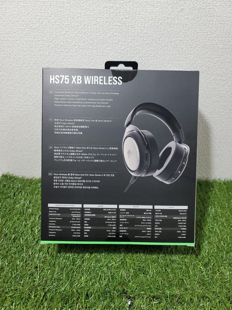 ヘッドホン Corsair HS75 XB Wireless