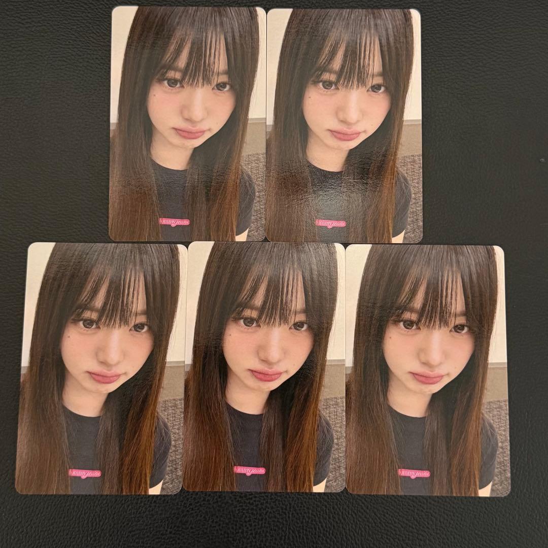 ウォニョン　トレカ　5枚　大阪　11/24 オフイベ　SECRET IVE