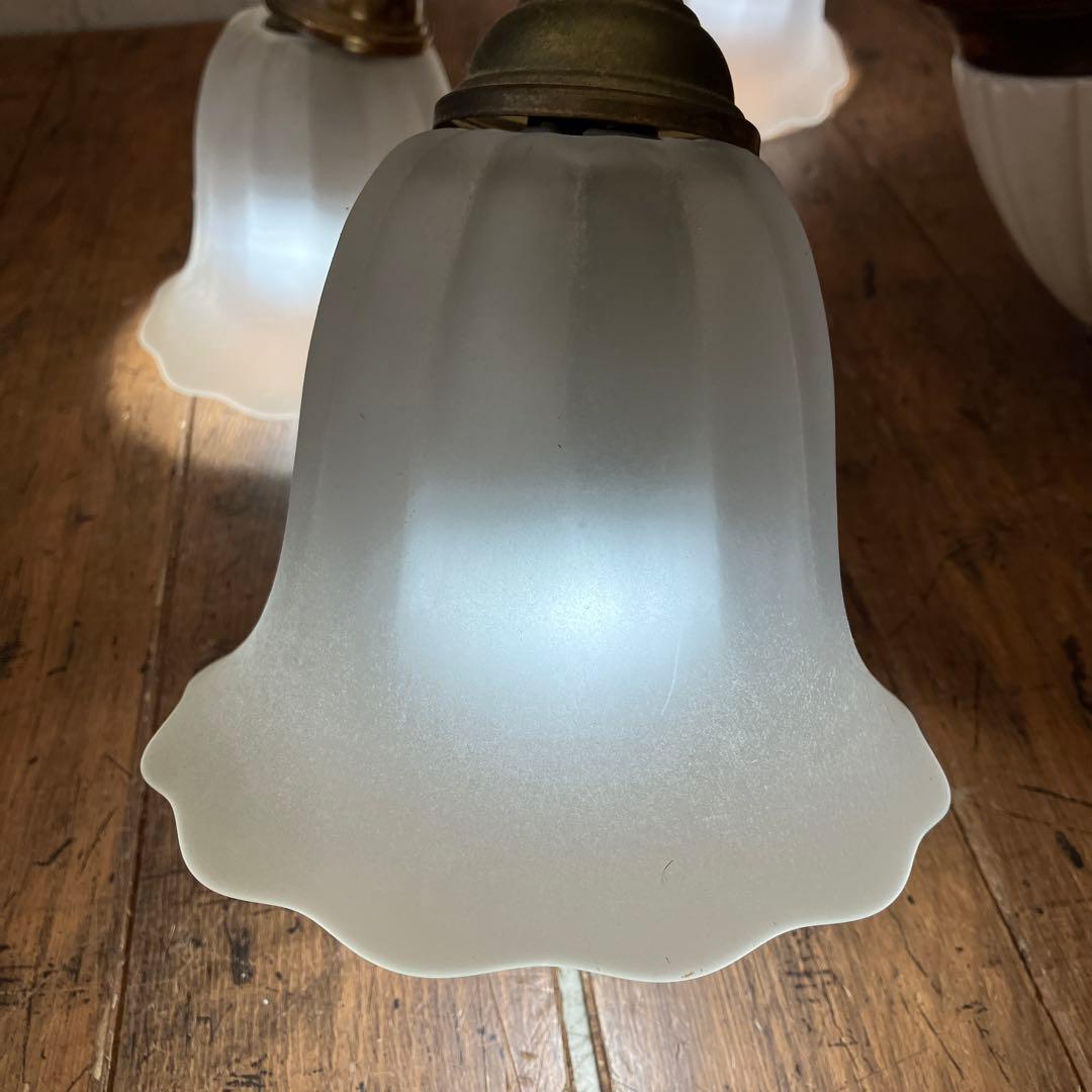 アンティーク コイズミ 白熱灯器具 シャンデリア 天井照明 6灯 96年製