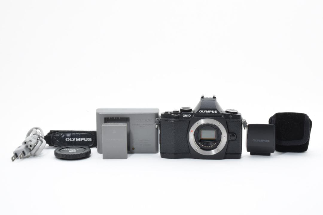 ジャンク◆OLYMPUS OM-D E-M5 バッテリー充電器フラッシュ@c45