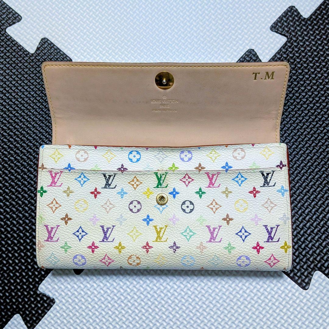 Louis Vuitton モノグラム マルチカラー ポルトフォイユサラ 長財布