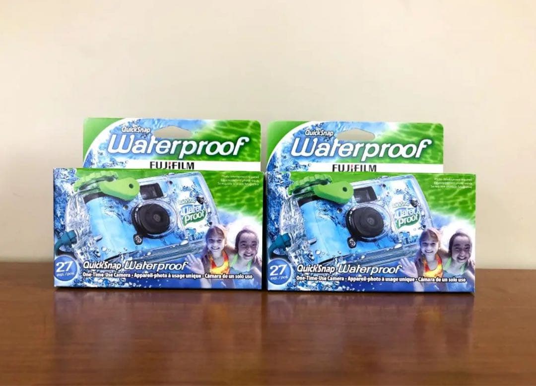 早い者勝ち！富士フイルム　QuickSnap Waterproof　2台