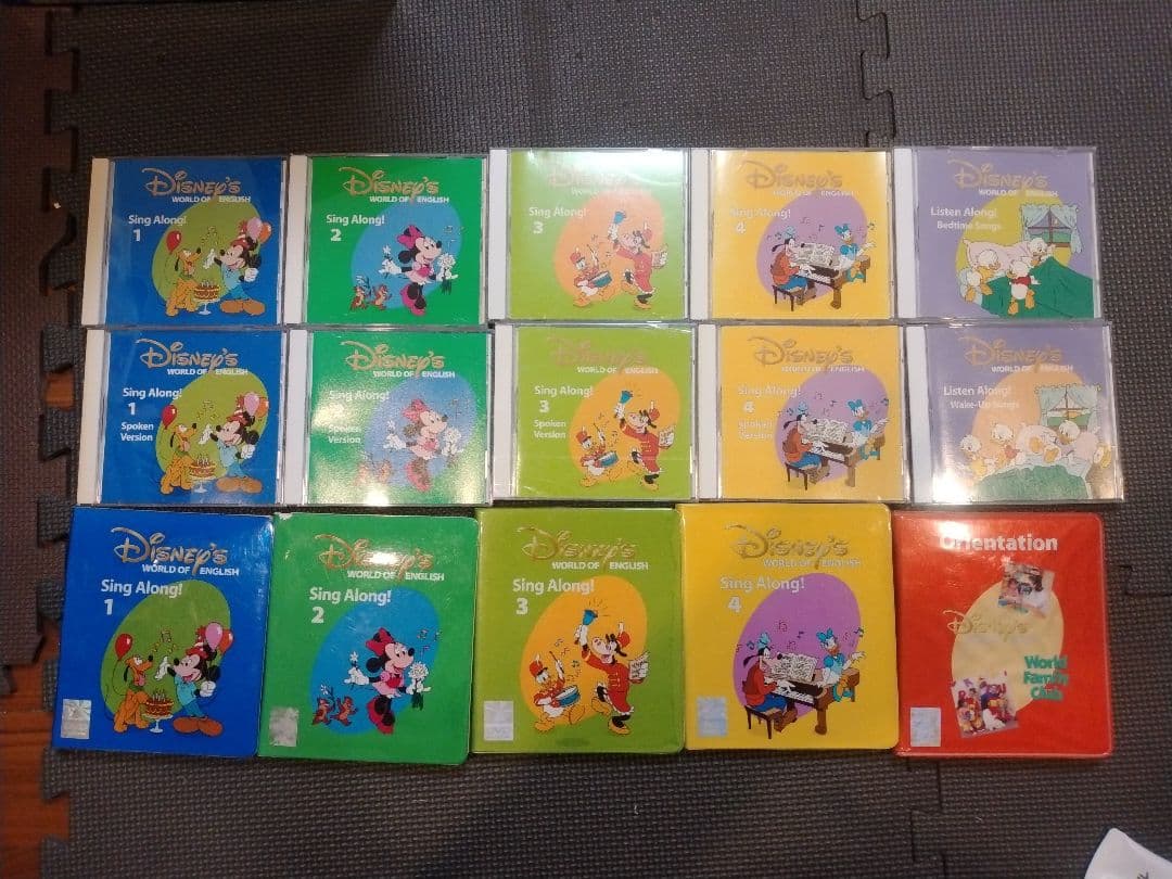 ディズニー英語システム　ワールドファミリー+はじめての英検５級タッチペン付き