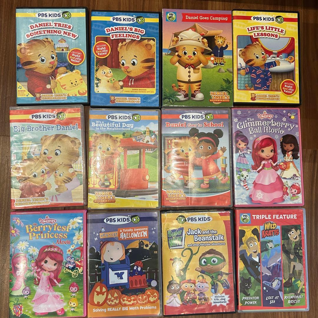 【外国語育児】英語等DVD まとめ売り42枚／動作未確認