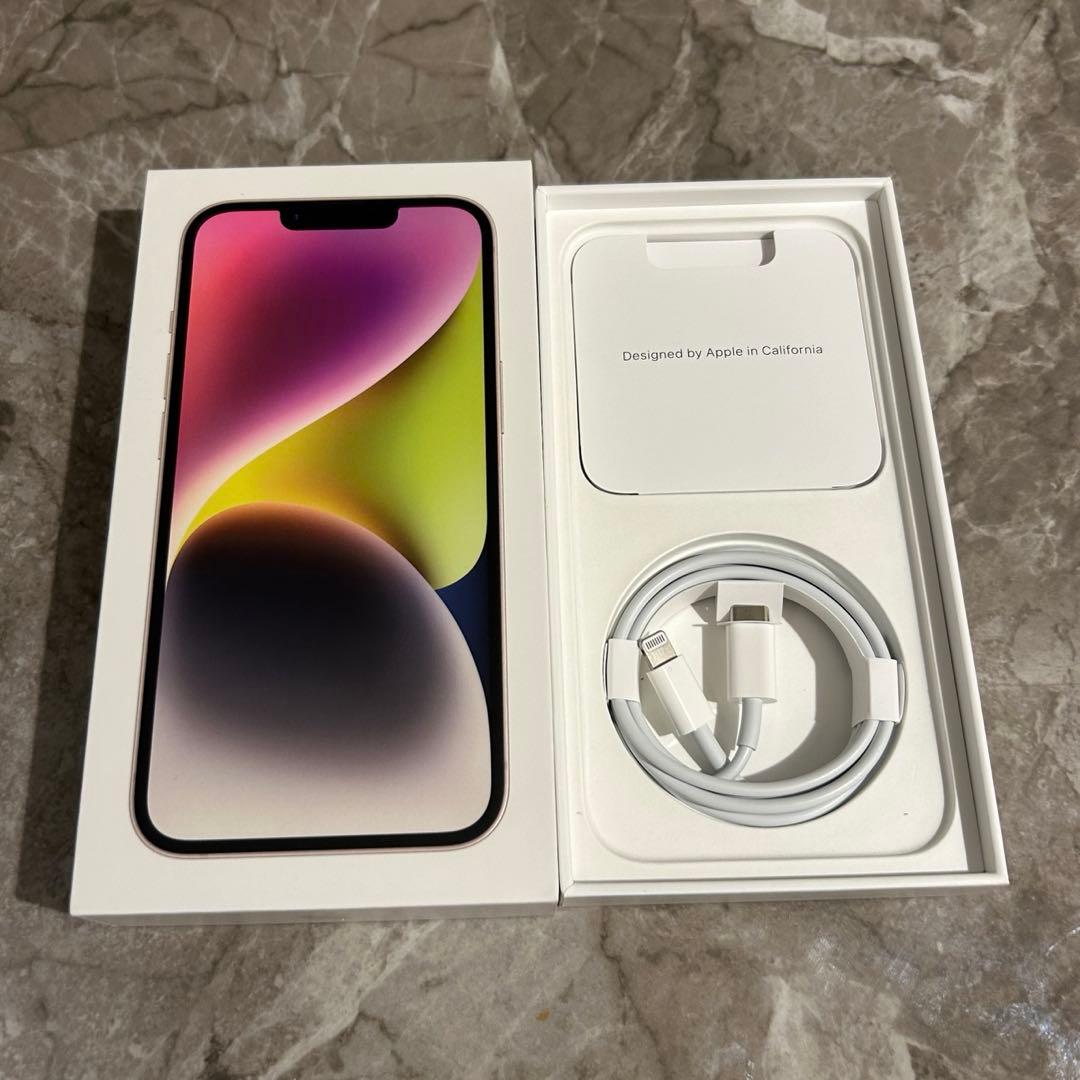 美品 iPhone14 本体 256GB スターライト ※20日以降に発送