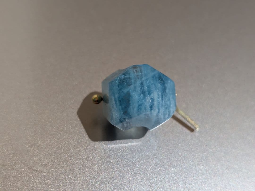 MONAKA Jewellery　モナカ　ロックピアス　アクアマリン