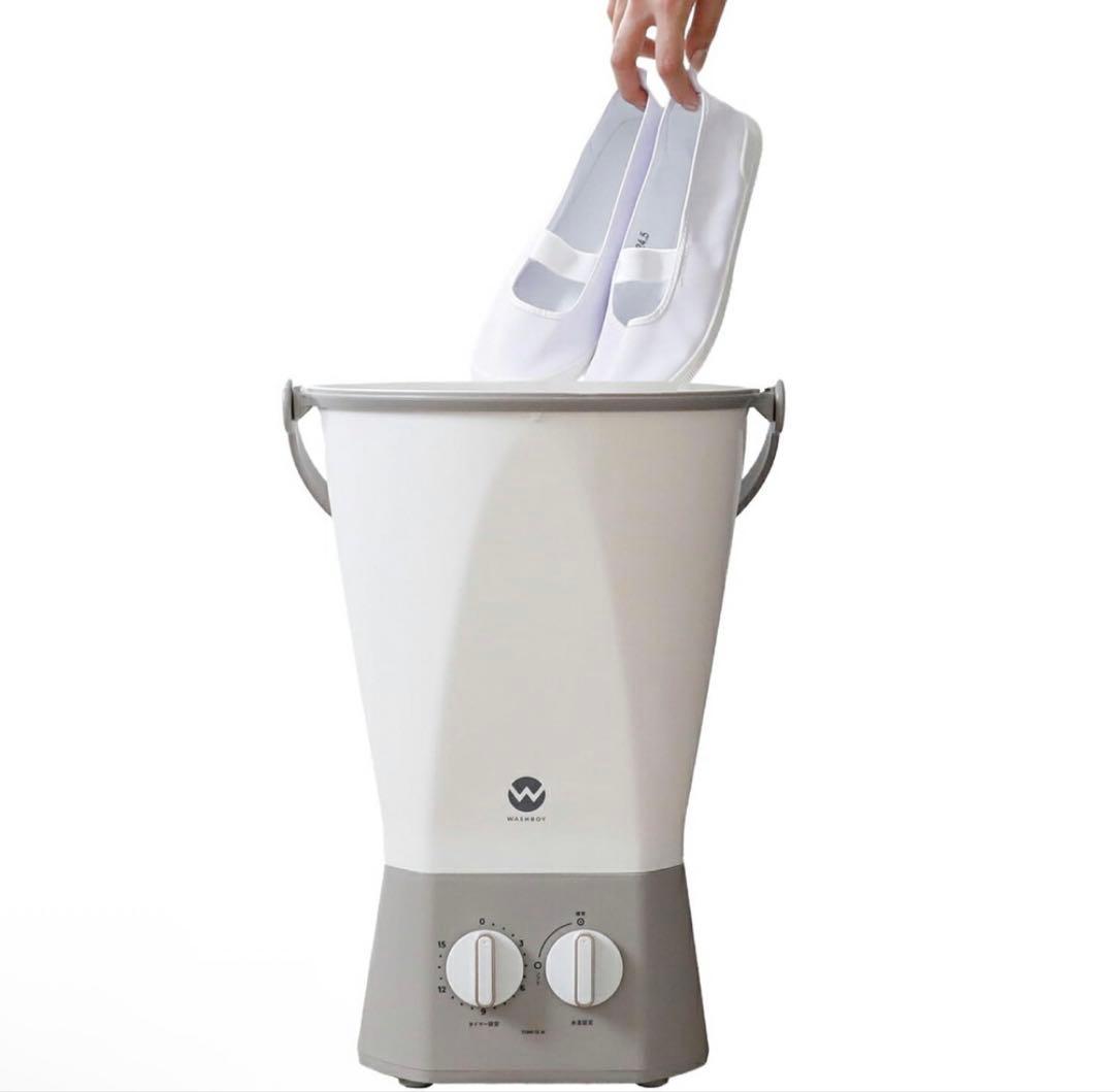 シービージャパン ウォッシュボーイ TOM-12F バケツ型洗濯機　小型洗濯機