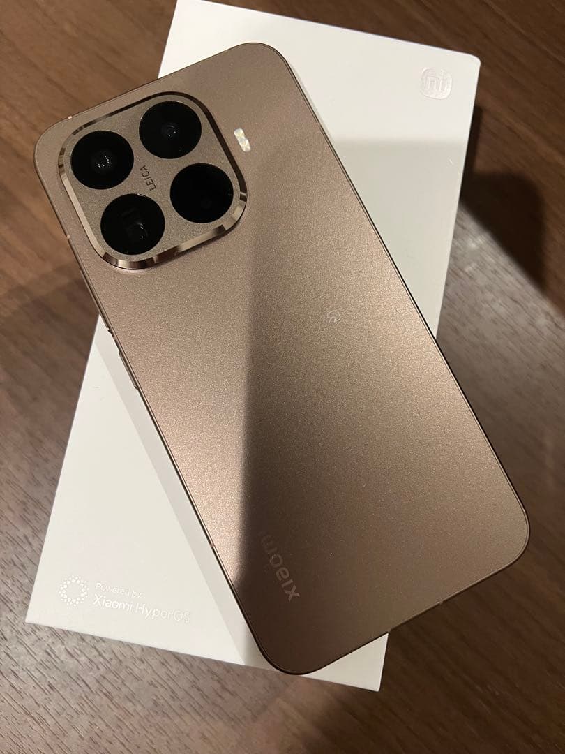 【ミニドラえもん】Xiaomi 15Tpro【モカゴールド/1TB】