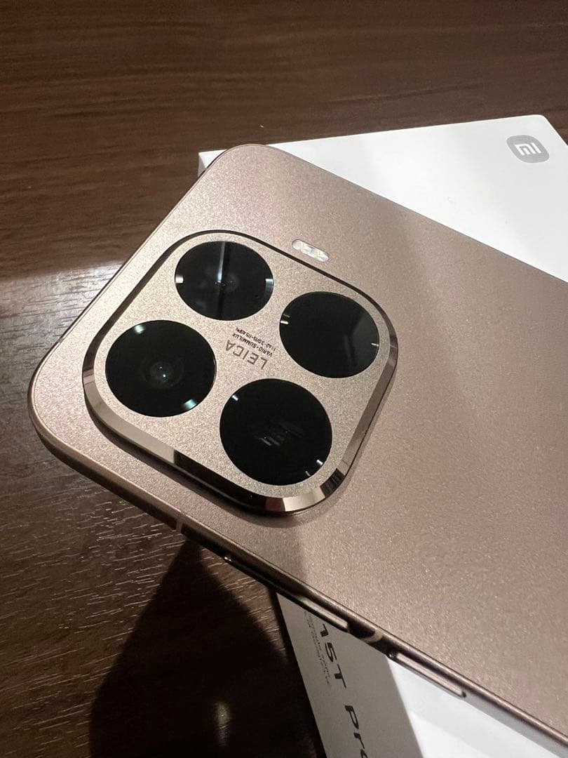 【ミニドラえもん】Xiaomi 15Tpro【モカゴールド/1TB】