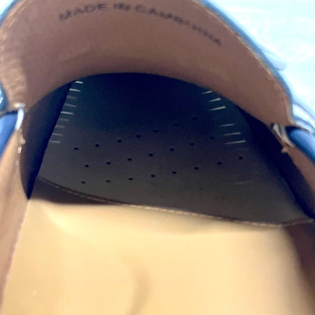 【未使用級✨】REGAL ネイビー 55PRドライビングシューズ 25.5cm