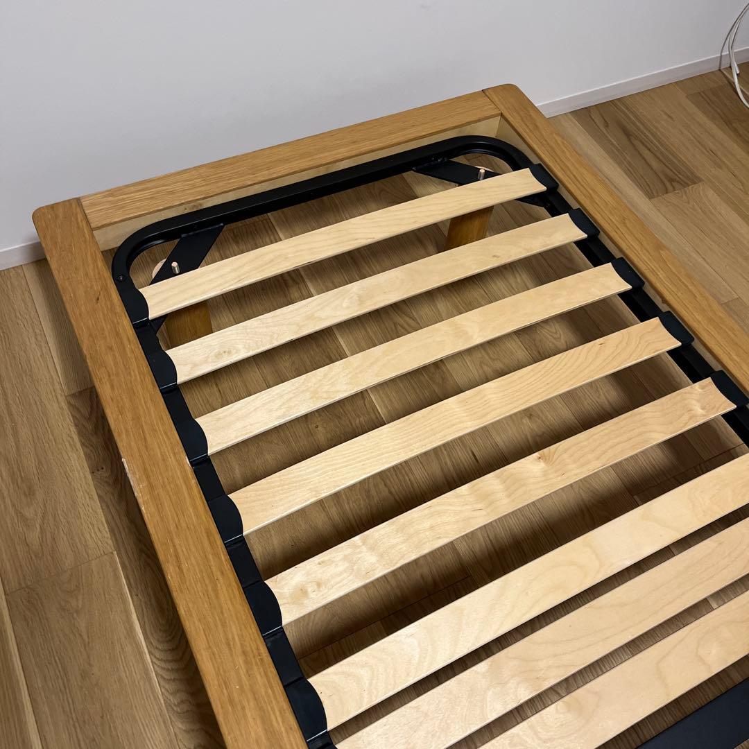 無印良品 ベッドフレーム・スモール・オーク材