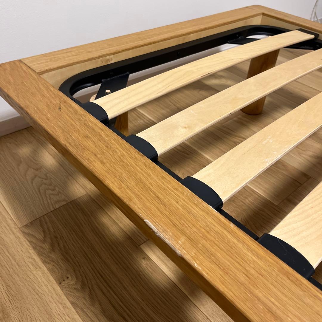 無印良品 ベッドフレーム・スモール・オーク材