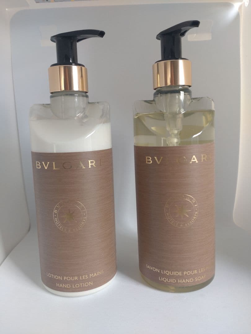 ブルガリ BVLGARI ブルガリホテル ハンドソープ＆ハンドローションセット