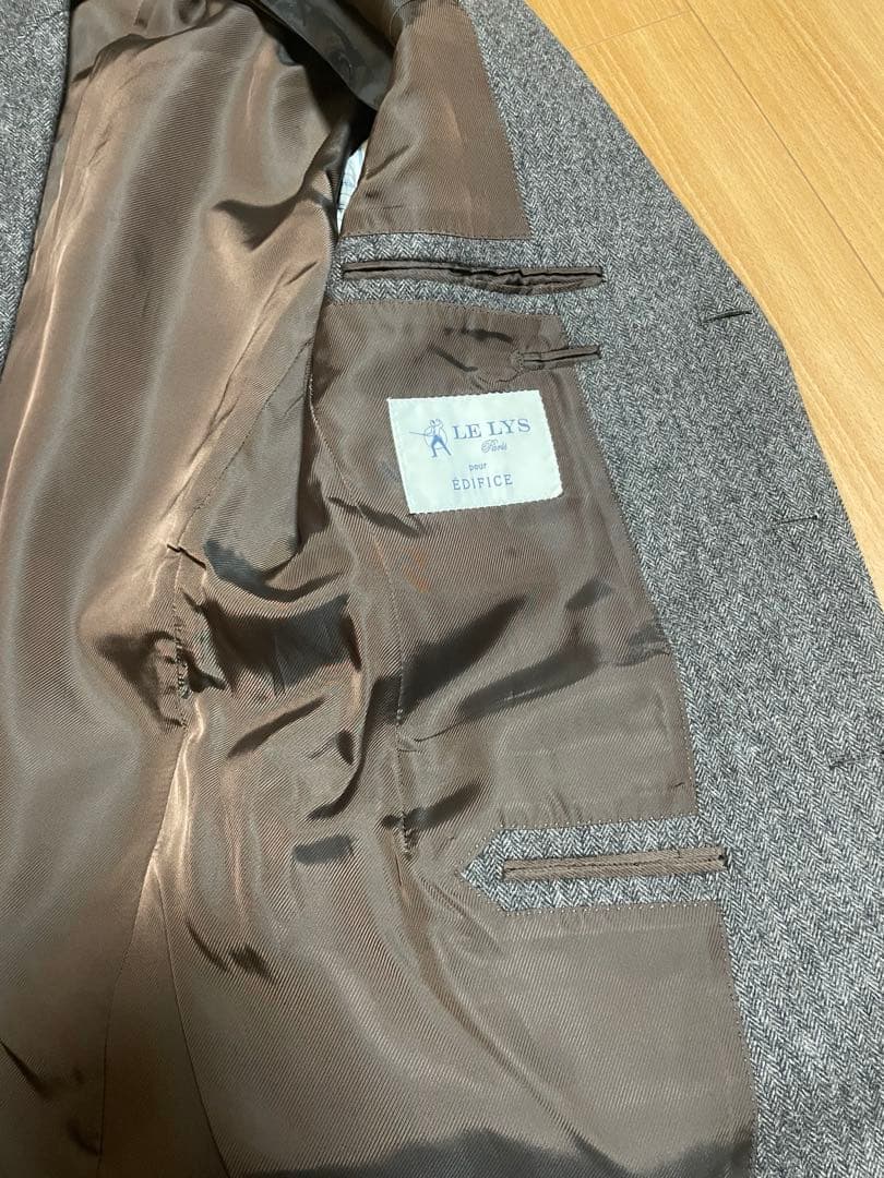 LE LYS ルリス　FOX BROTHERS ジャケット　ツイード　48