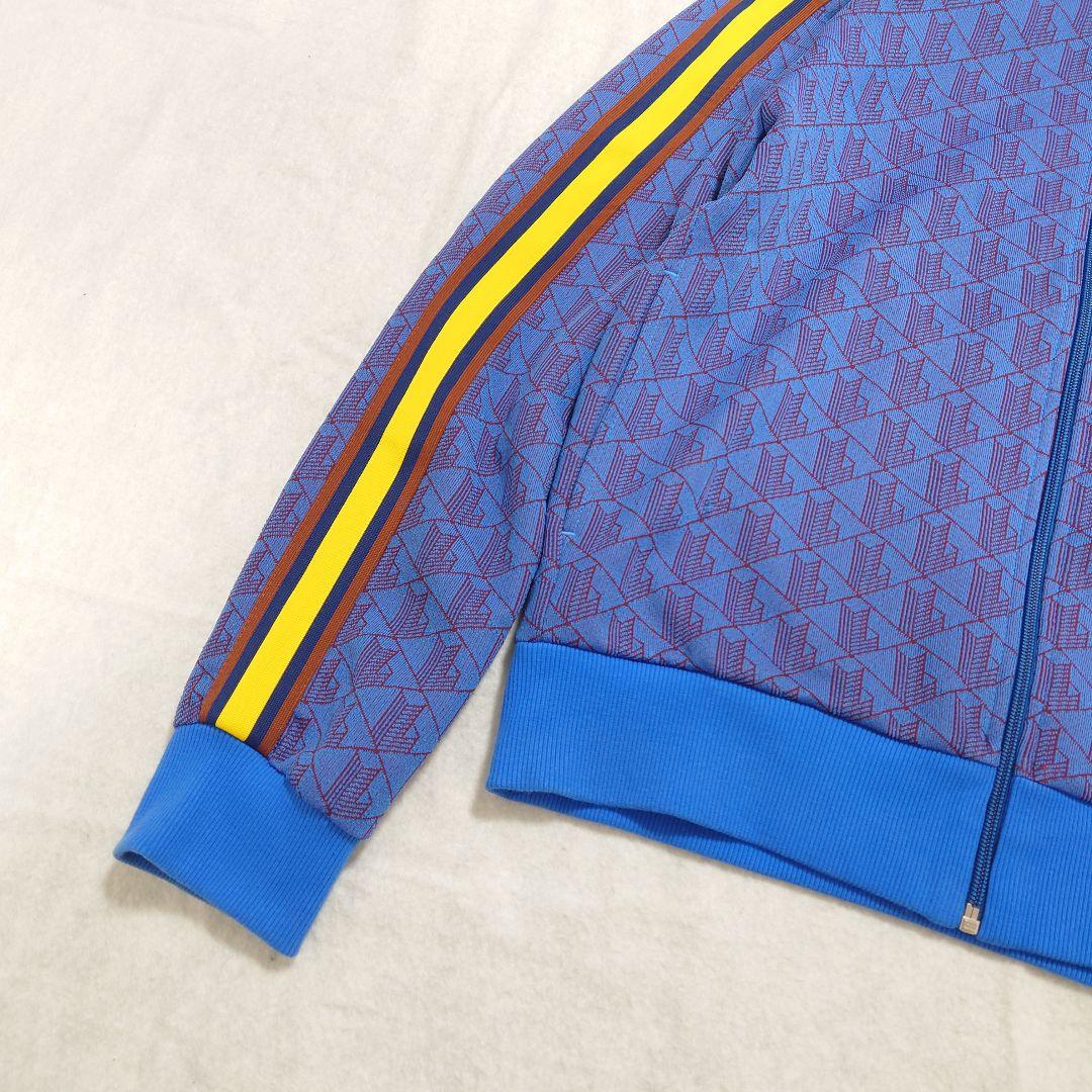 ラコステ　モノグラムジャカードトラックジャケット　M